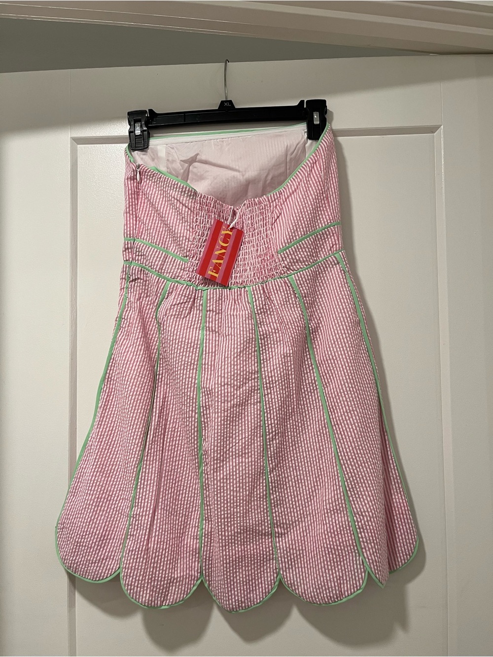 Seersucker Mini Dress - Picture 3 of 5